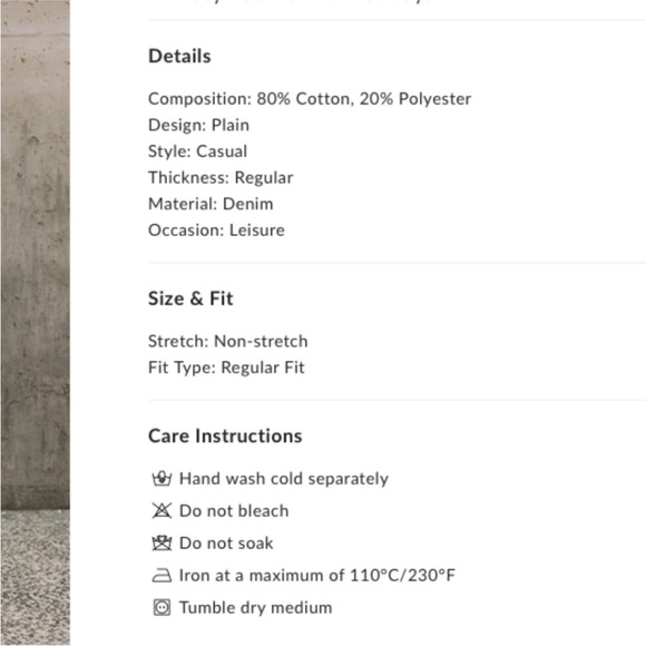 Commense Light Blue High-Rise Wide Leg Jeans - Picture 9 of 9